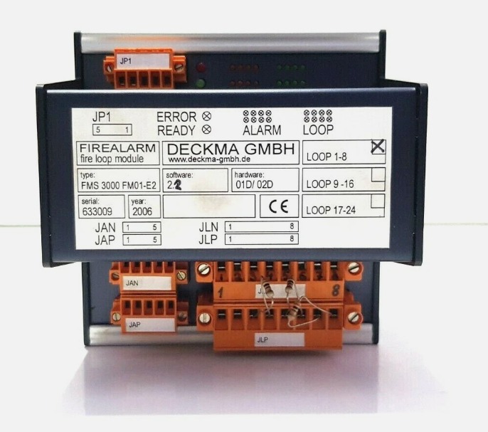 Deckma FMS 3000 FM01-E2 Fire Alarm Loop Module