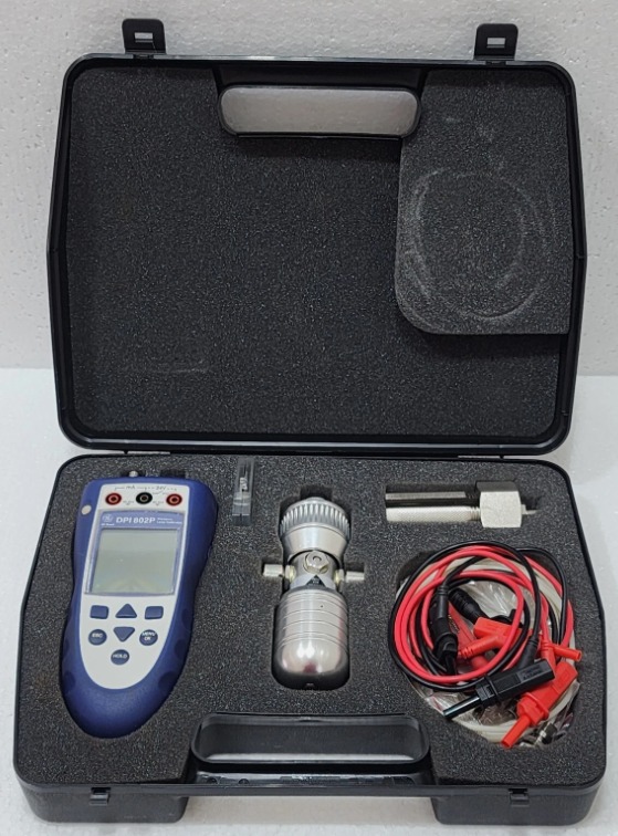 GE Druck DPI 802P Pressure Loop Calibrator Kit