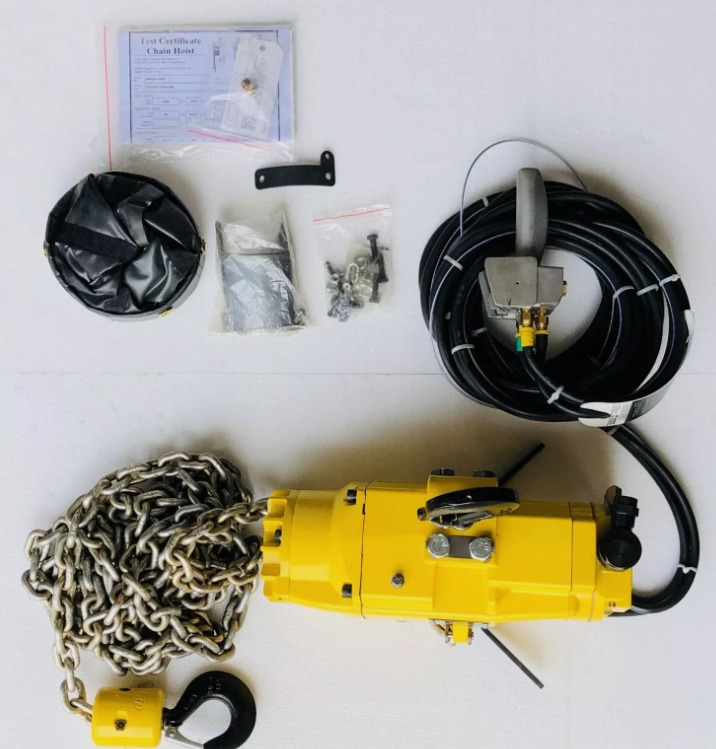 Ingersoll Rand HL1500K-2C20-C16 1.5 Ton Pneumatic Air Chain Hoist