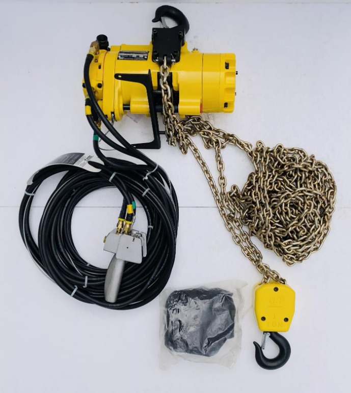 Ingersoll Rand ML1000K-2C20-C18U 1 Ton Pneumatic Air Chain Hoist